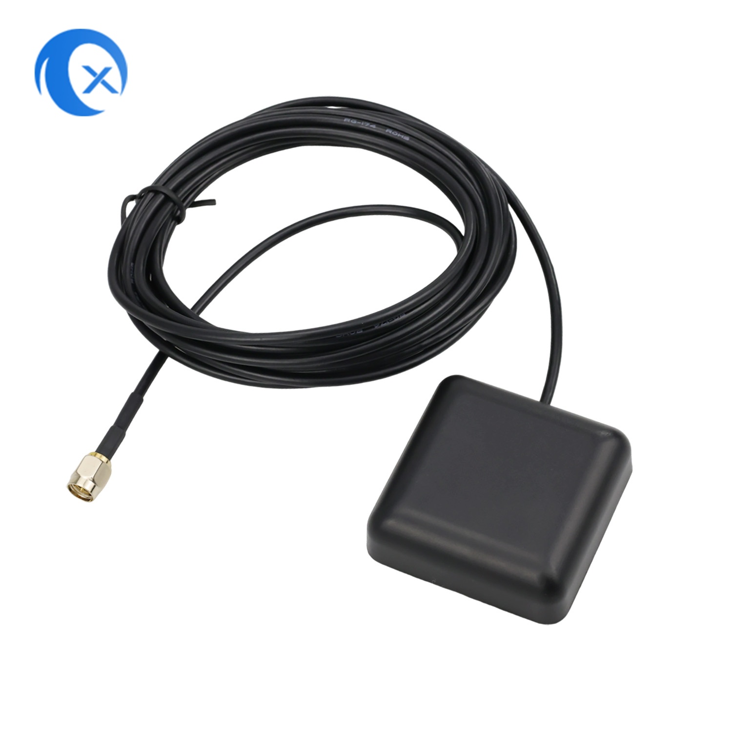 TX Electronics TX-AG020 GNSS antena | GPS L1 L2 & Glonass soporte | antena de posicionamiento de alta precisión con conector SMA macho